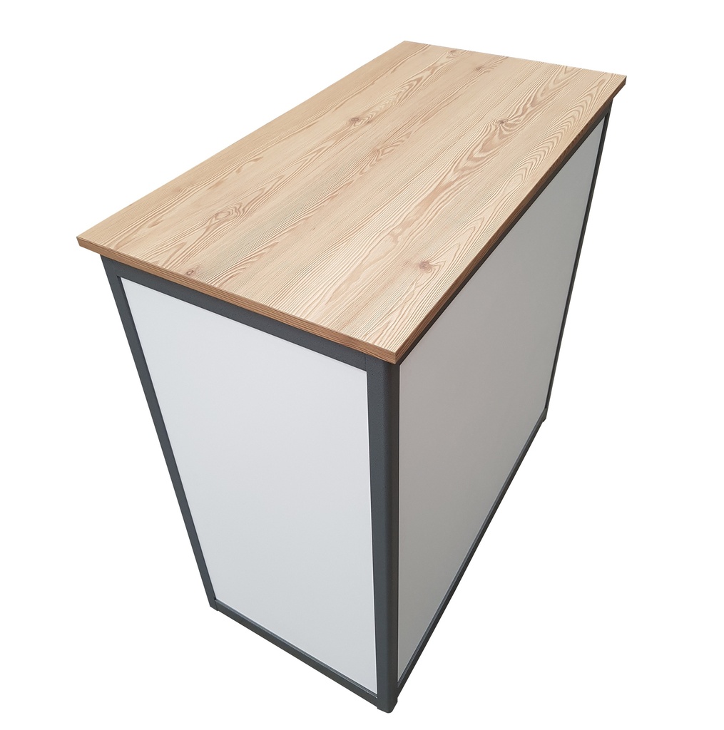 Comptoir modulaire Scandinave 1 x 0.5 x ht 1.05 m avec fermeture à clé